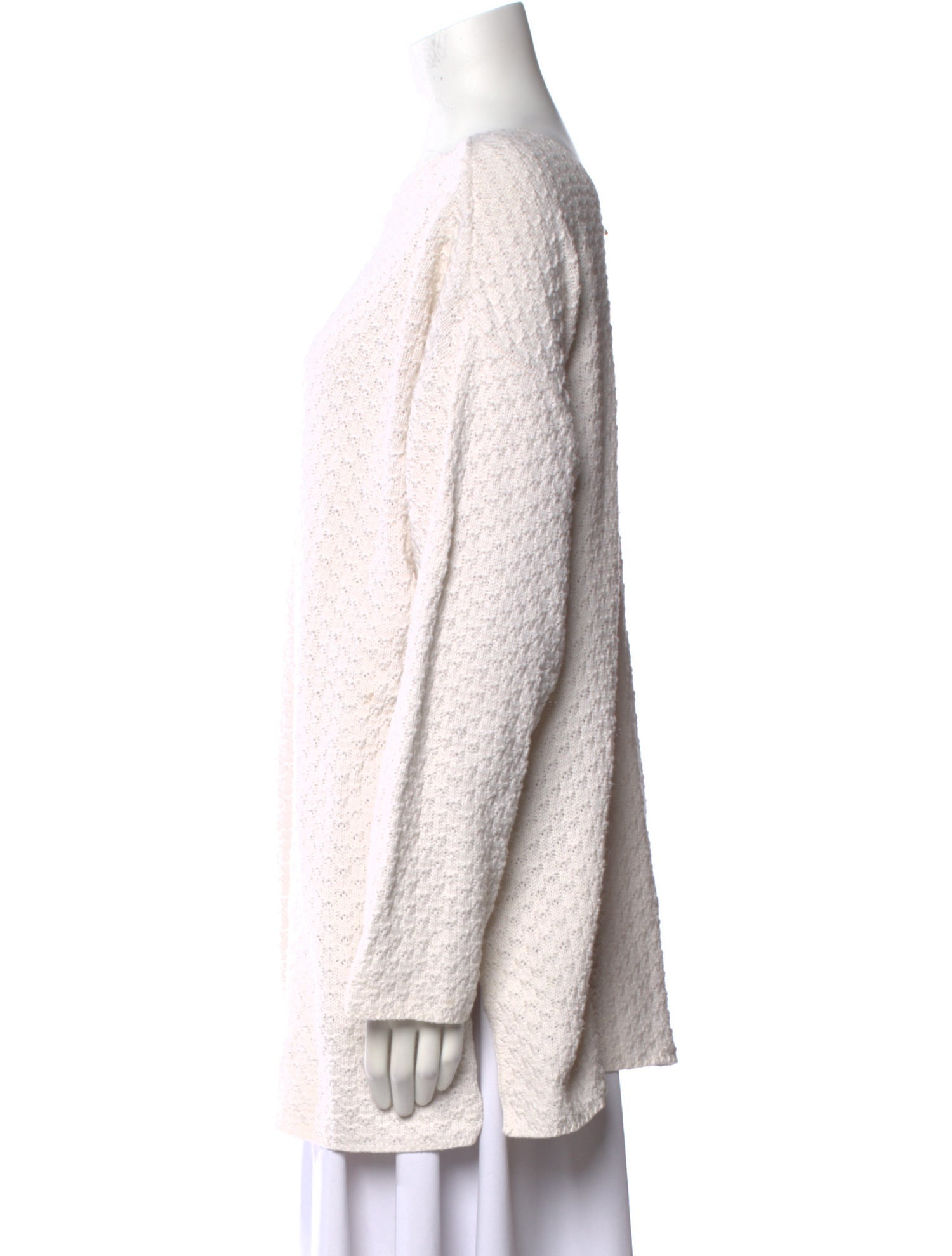 Pierre Cardin Bateau Neckline Long Sleeve Sweatshirt