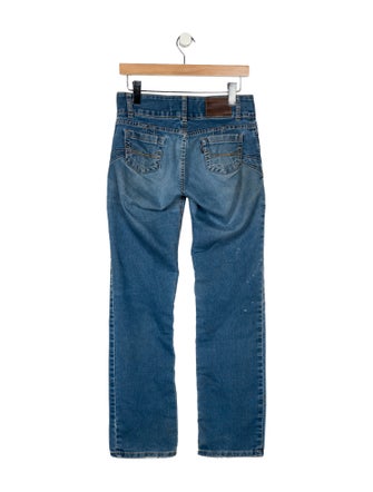 Pierre Cardin Mid-Rise Straight Leg Jeans