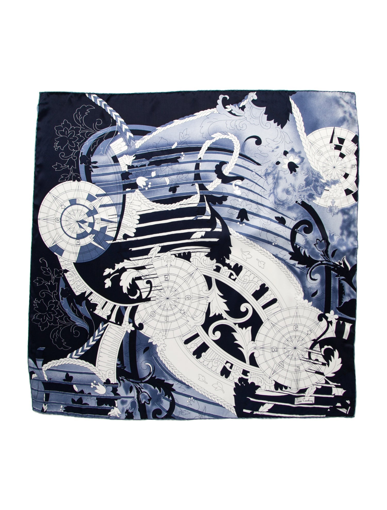 Pierre Cardin Silk Printed Scarf