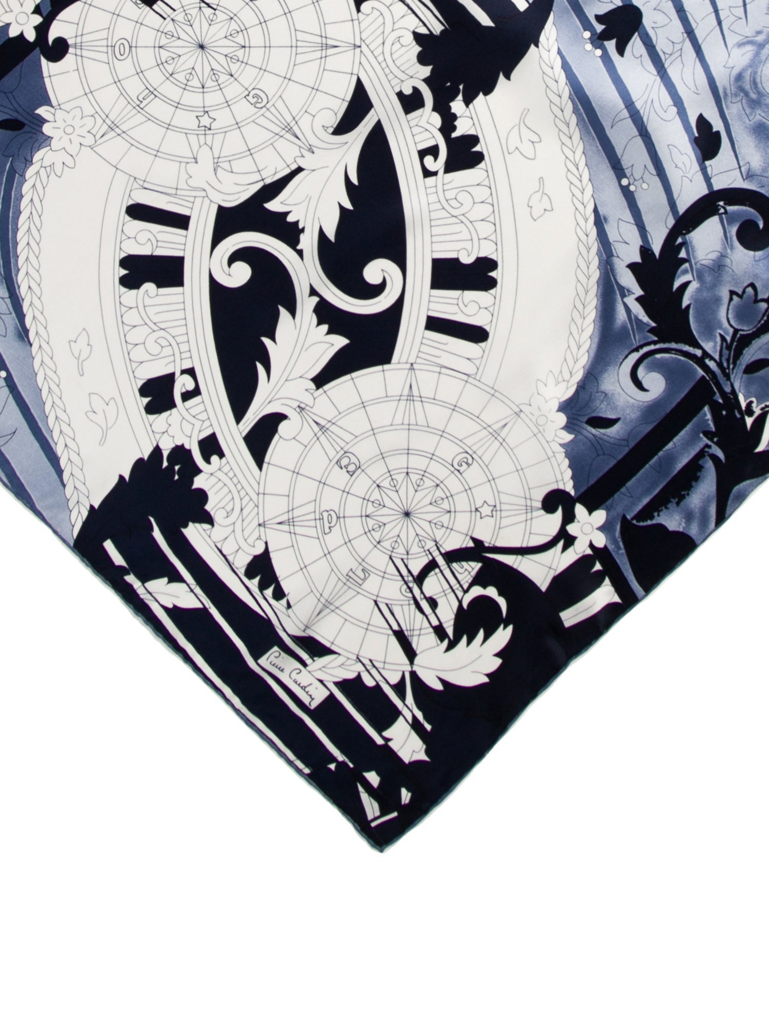 Pierre Cardin Silk Printed Scarf