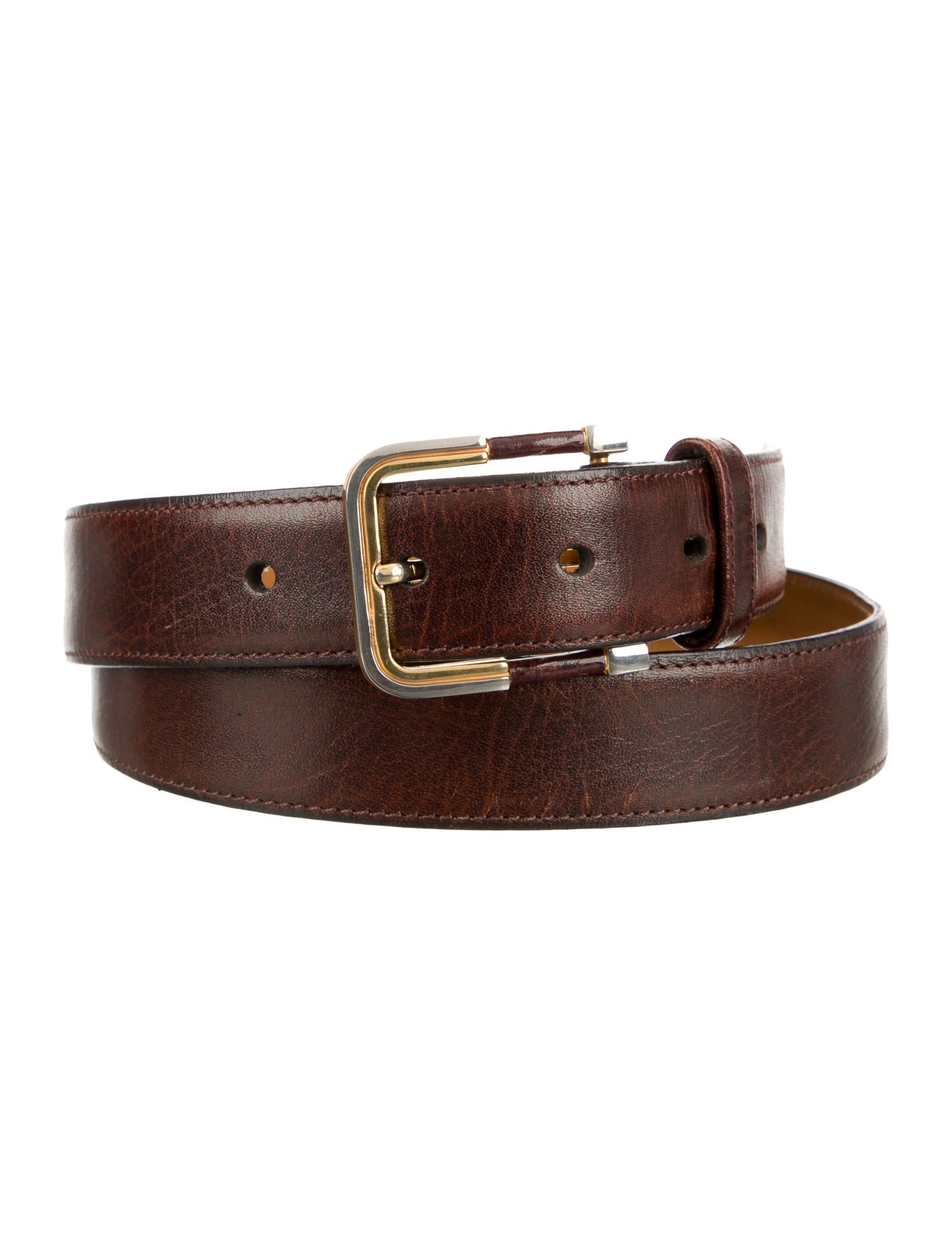 Pierre Cardin Skinny Leather Belt