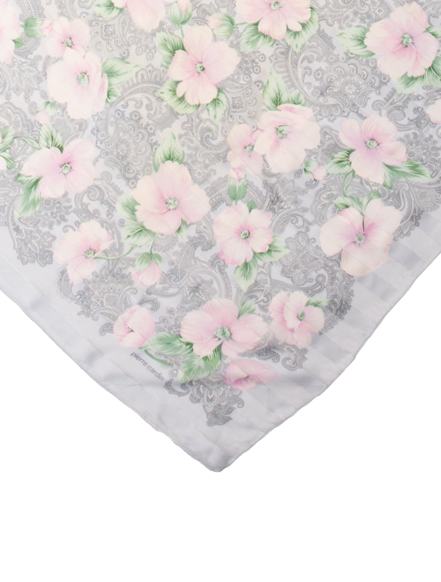 Pierre Cardin Silk Floral Print Scarf