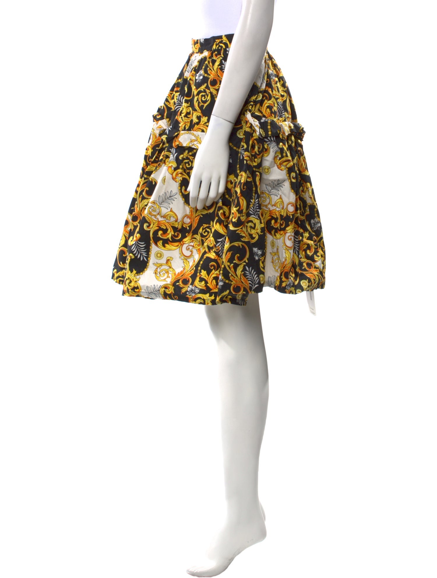 Pierre Cardin Floral Print Knee-Length Skirt