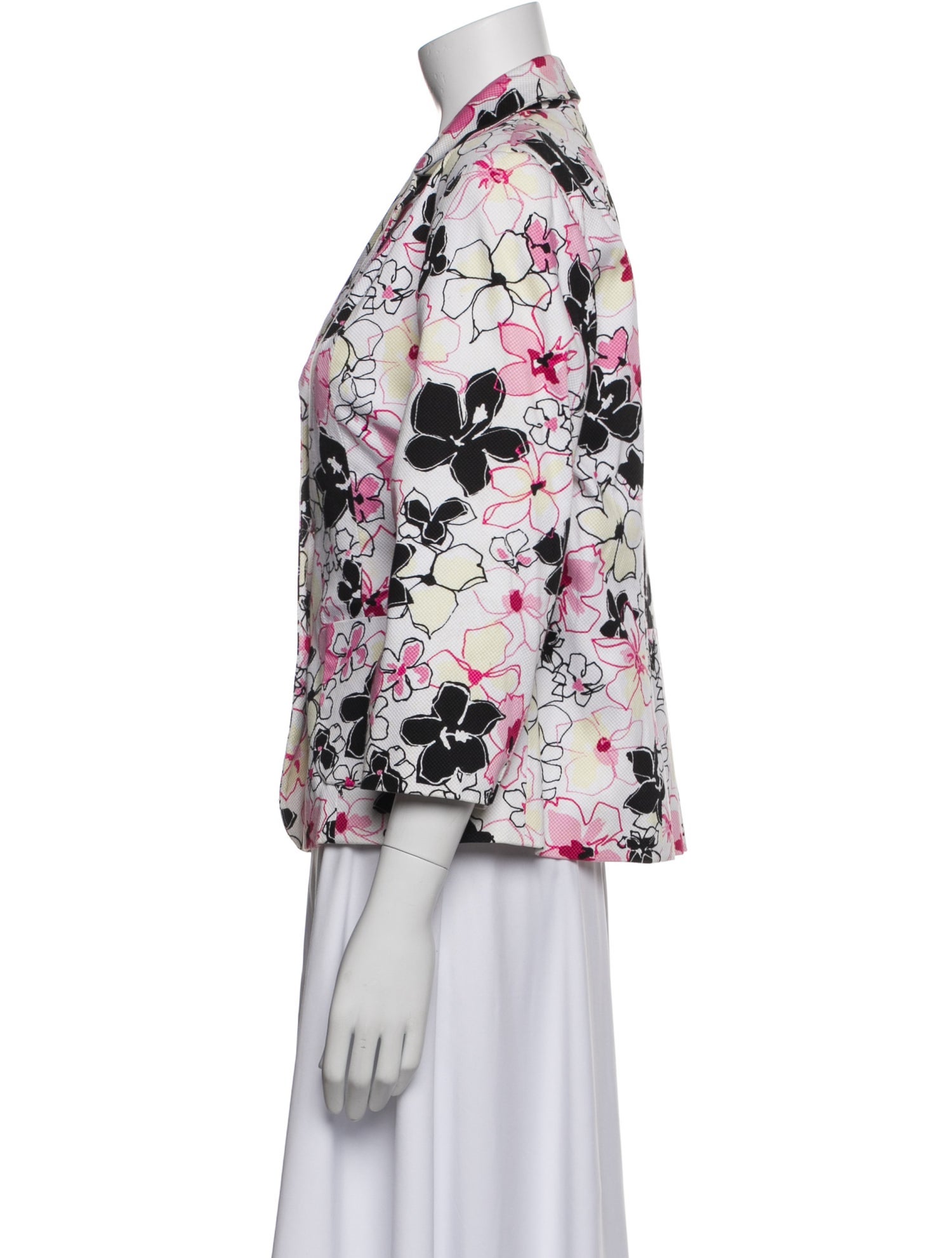 Pierre Cardin Floral Print Blazer