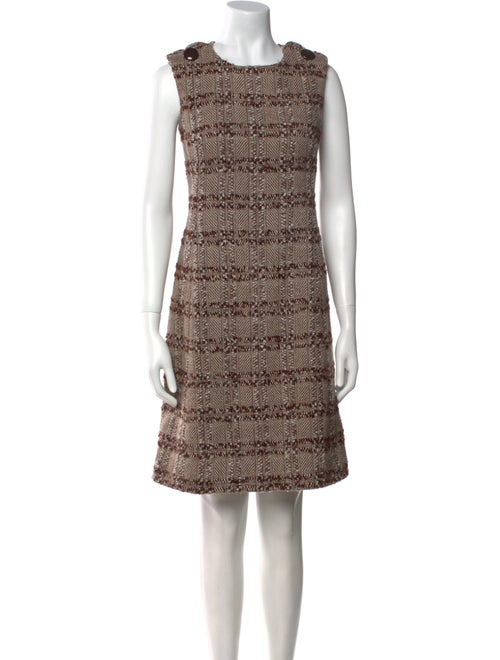 Pierre Cardin Crew Neck Knee-Length Dress