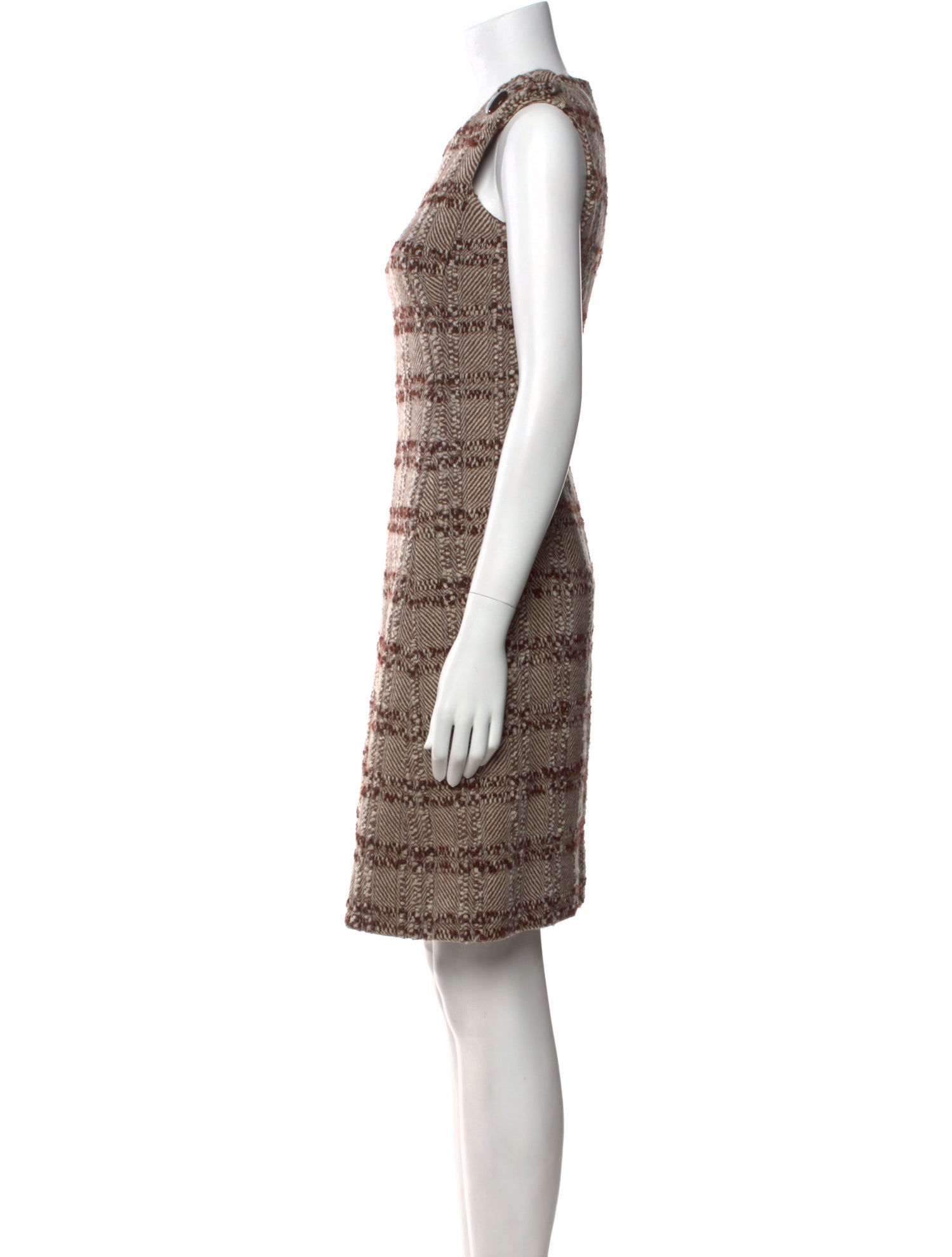 Pierre Cardin Crew Neck Knee-Length Dress