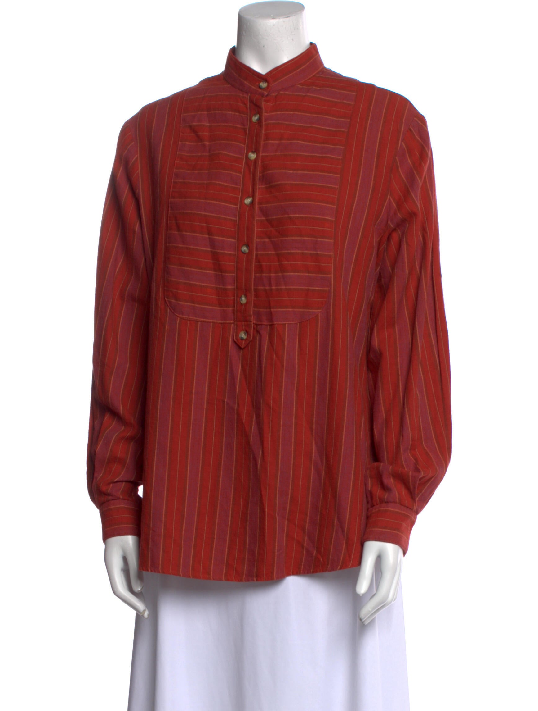 Pierre Cardin Vintage 1980's Button-Up Top
