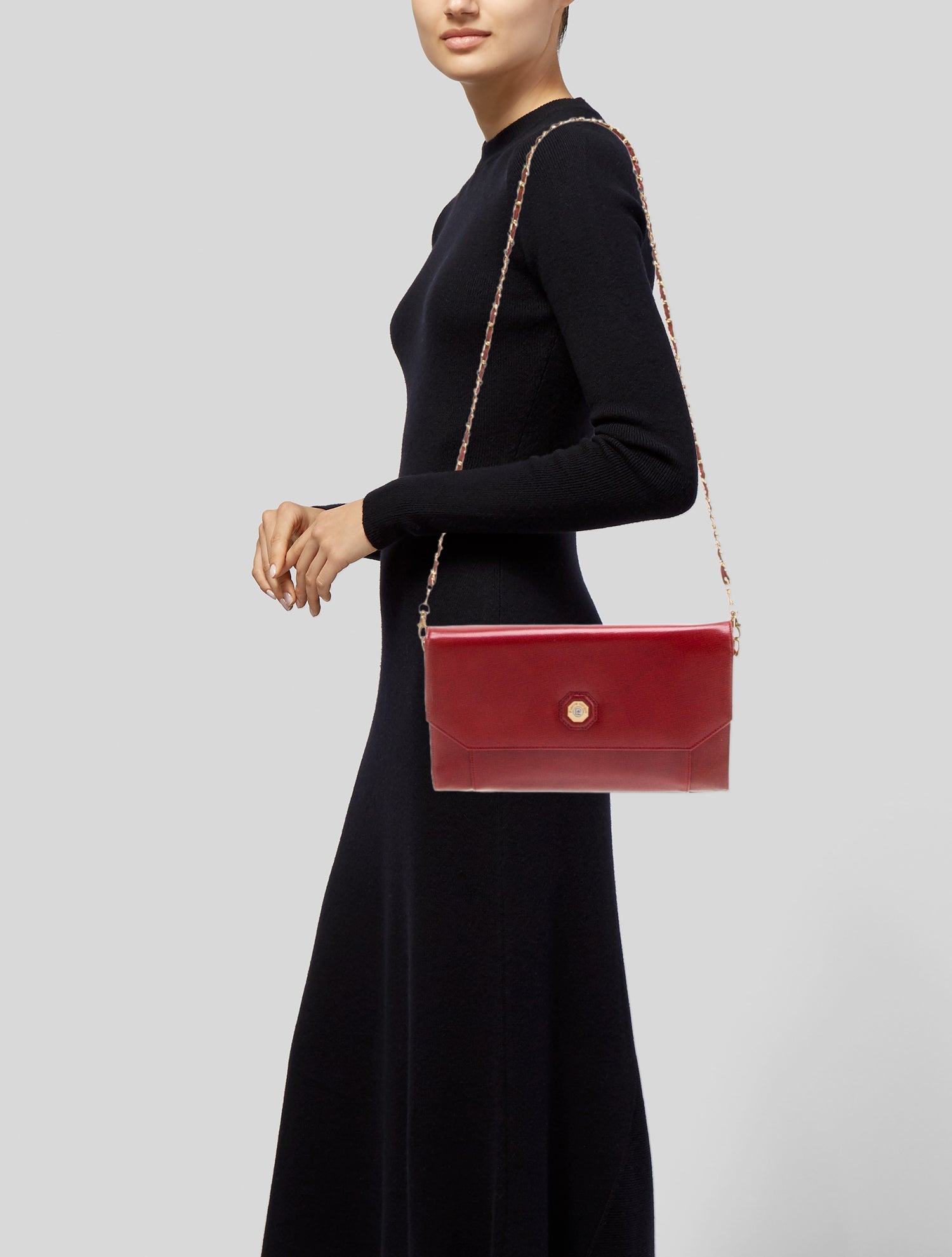 Pierre Cardin Leather Shoulder Bag