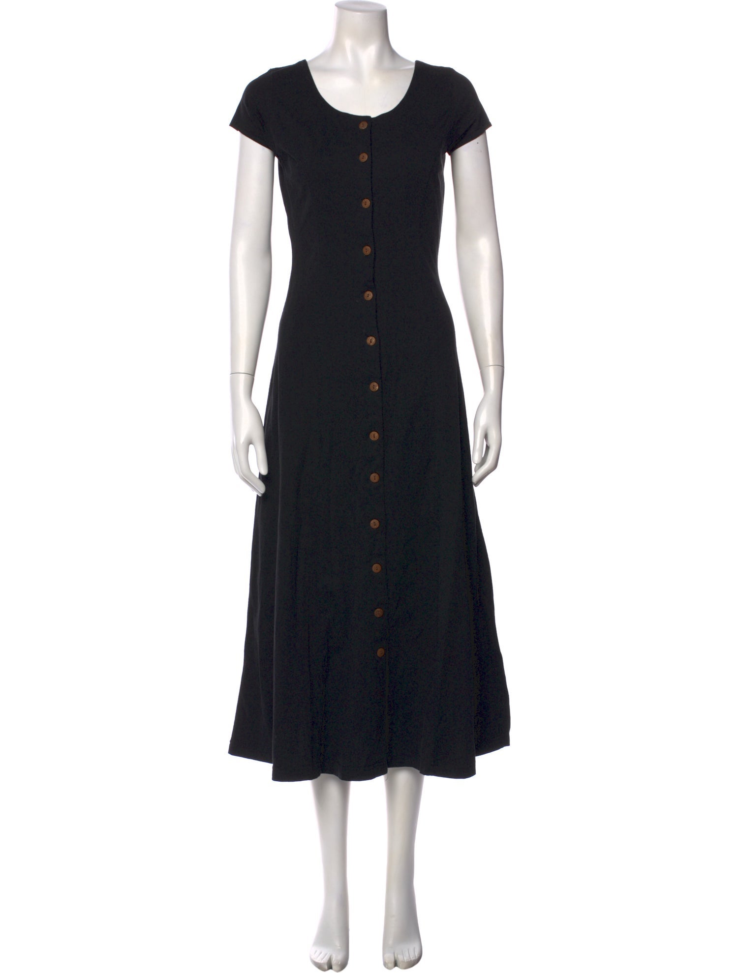 Pierre Cardin Scoop Neck Long Dress