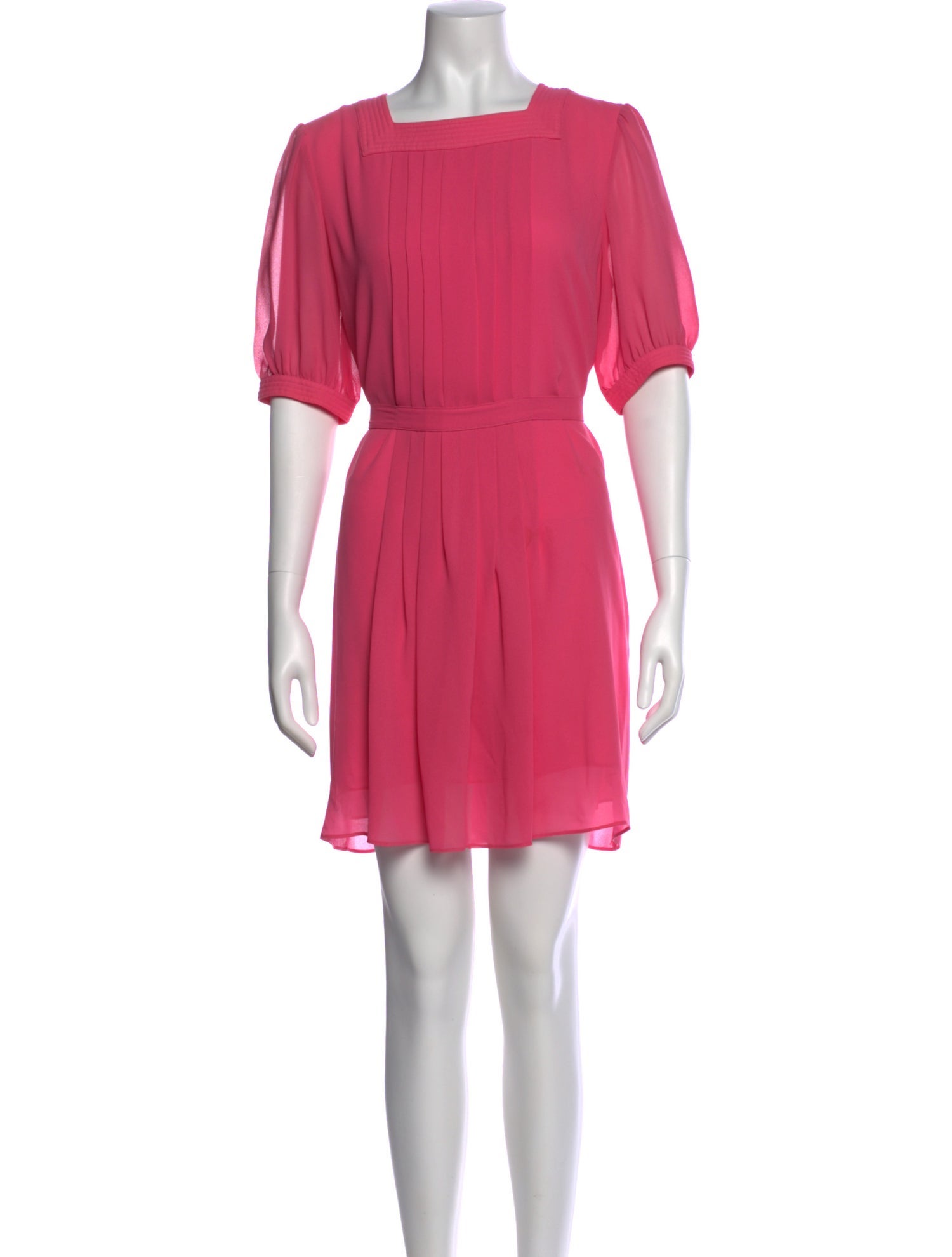 Pierre Cardin Square Neckline Mini Dress