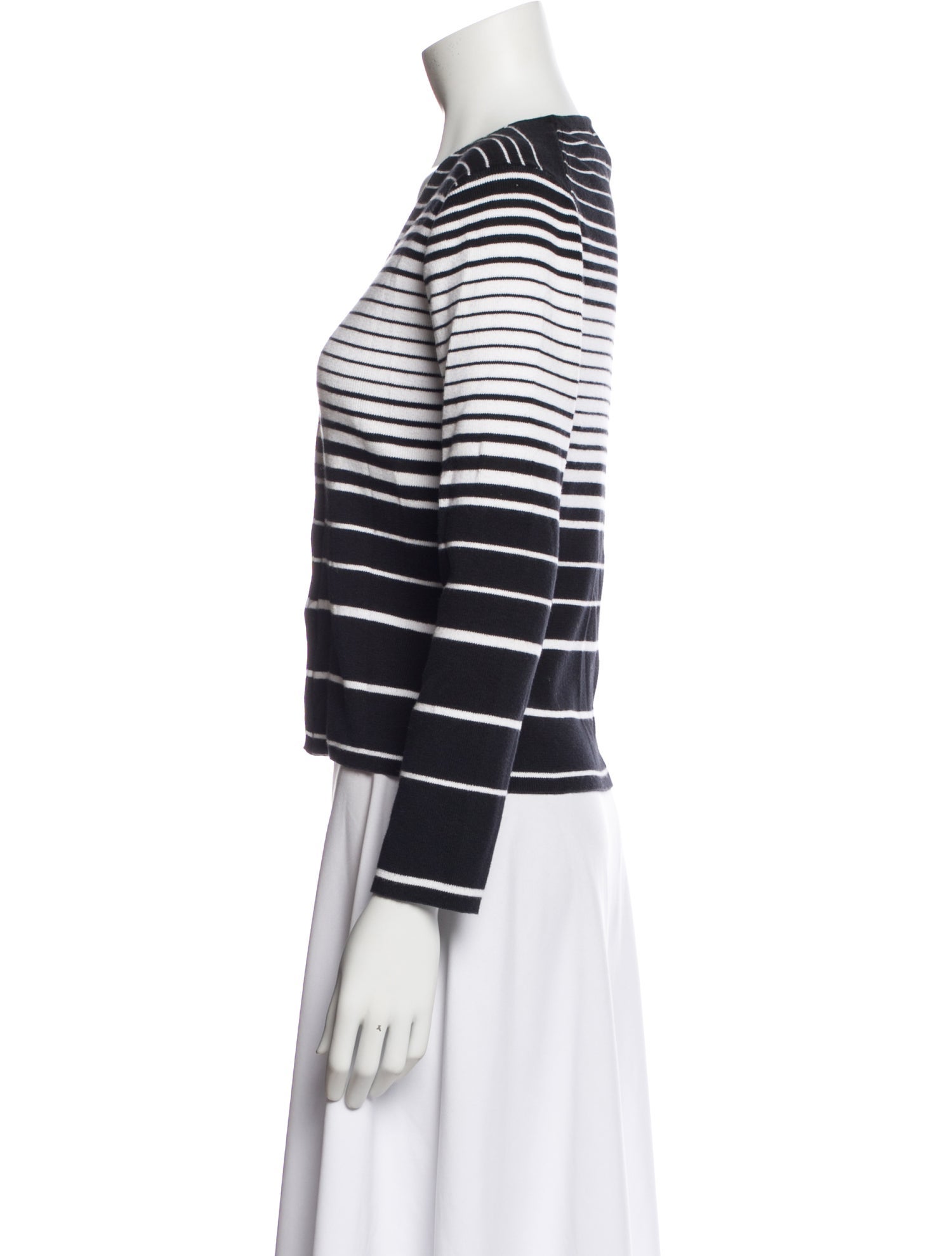 Pierre Cardin Striped V-Neck Sweater