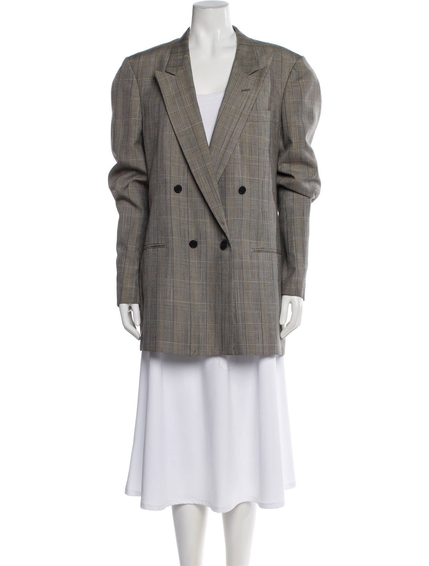 Pierre Cardin Plaid Print Blazer