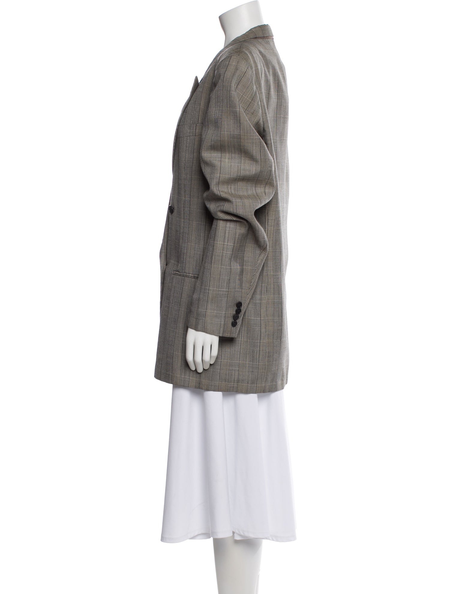 Pierre Cardin Plaid Print Blazer