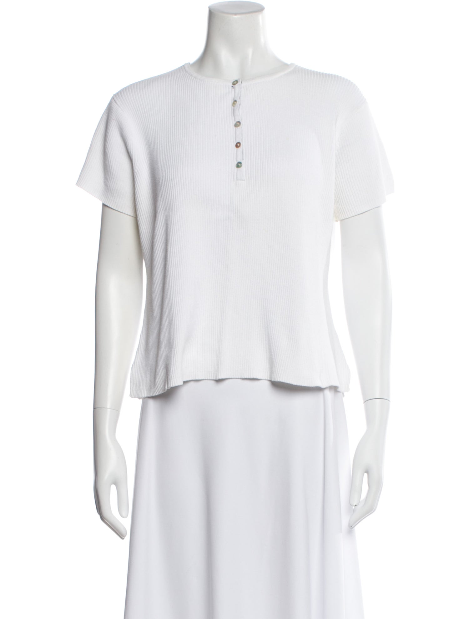 Pierre Cardin Crew Neck Short Sleeve Top