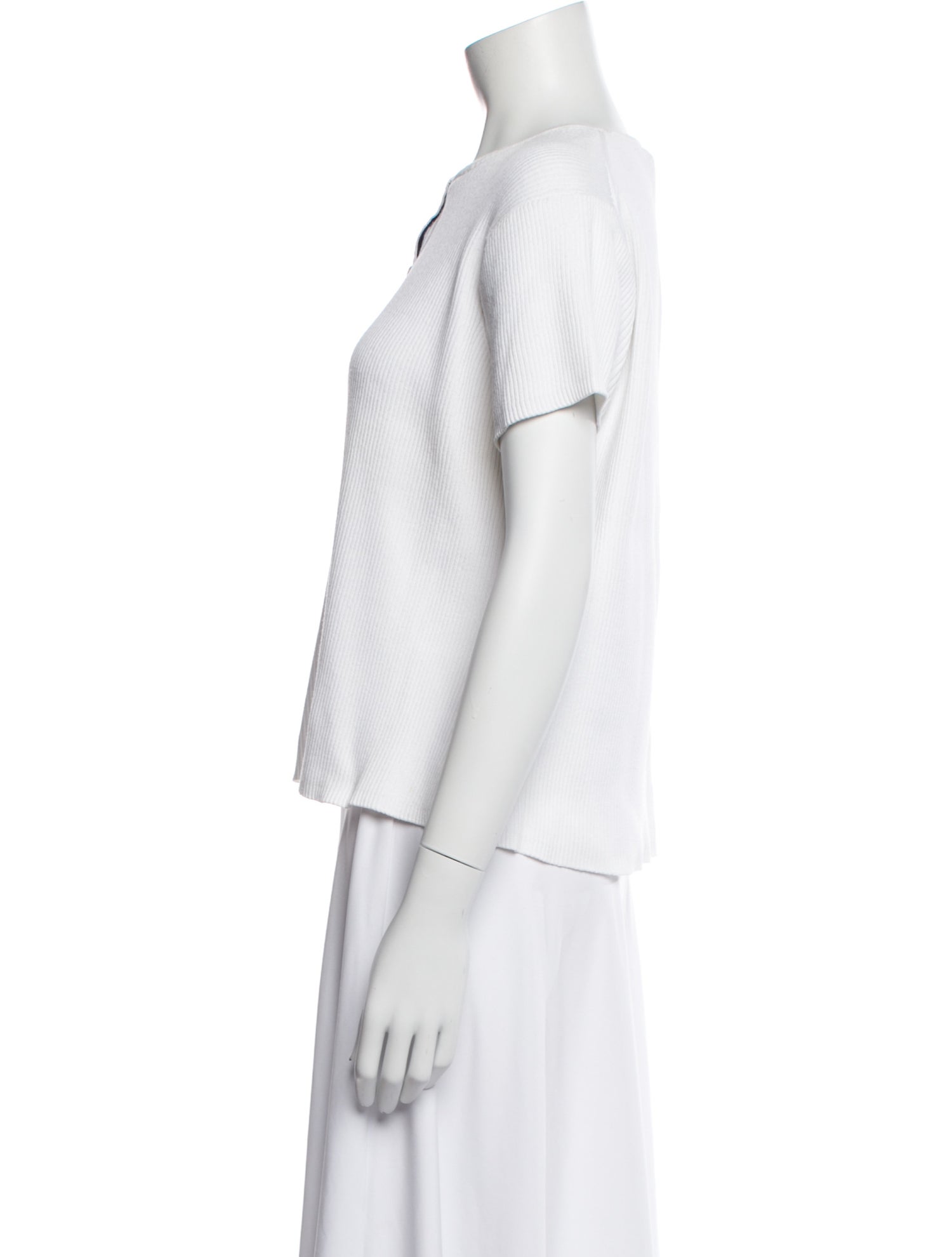 Pierre Cardin Crew Neck Short Sleeve Top