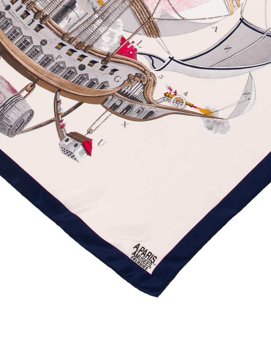 Pierre Cardin Silk Printed Scarf