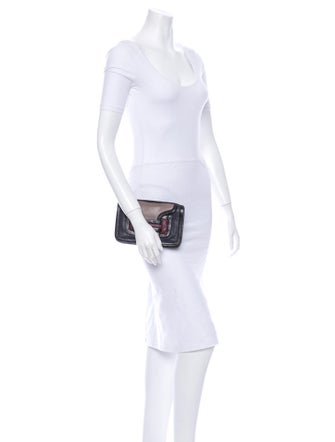 Pierre Hardy Leather Clutch