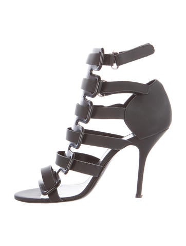 Pierre Hardy Leather Multistrap Sandals