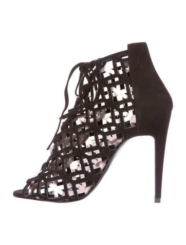 Pierre Hardy Caged Suede Sandals w/ Tags