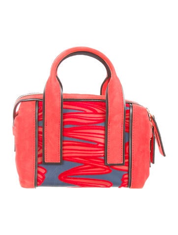 Pierre Hardy Suede & Leather Satchel