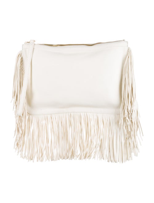 Pierre Hardy Fringe Leather Clutch