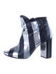 Pierre Hardy Embossed Snakeskin Boots