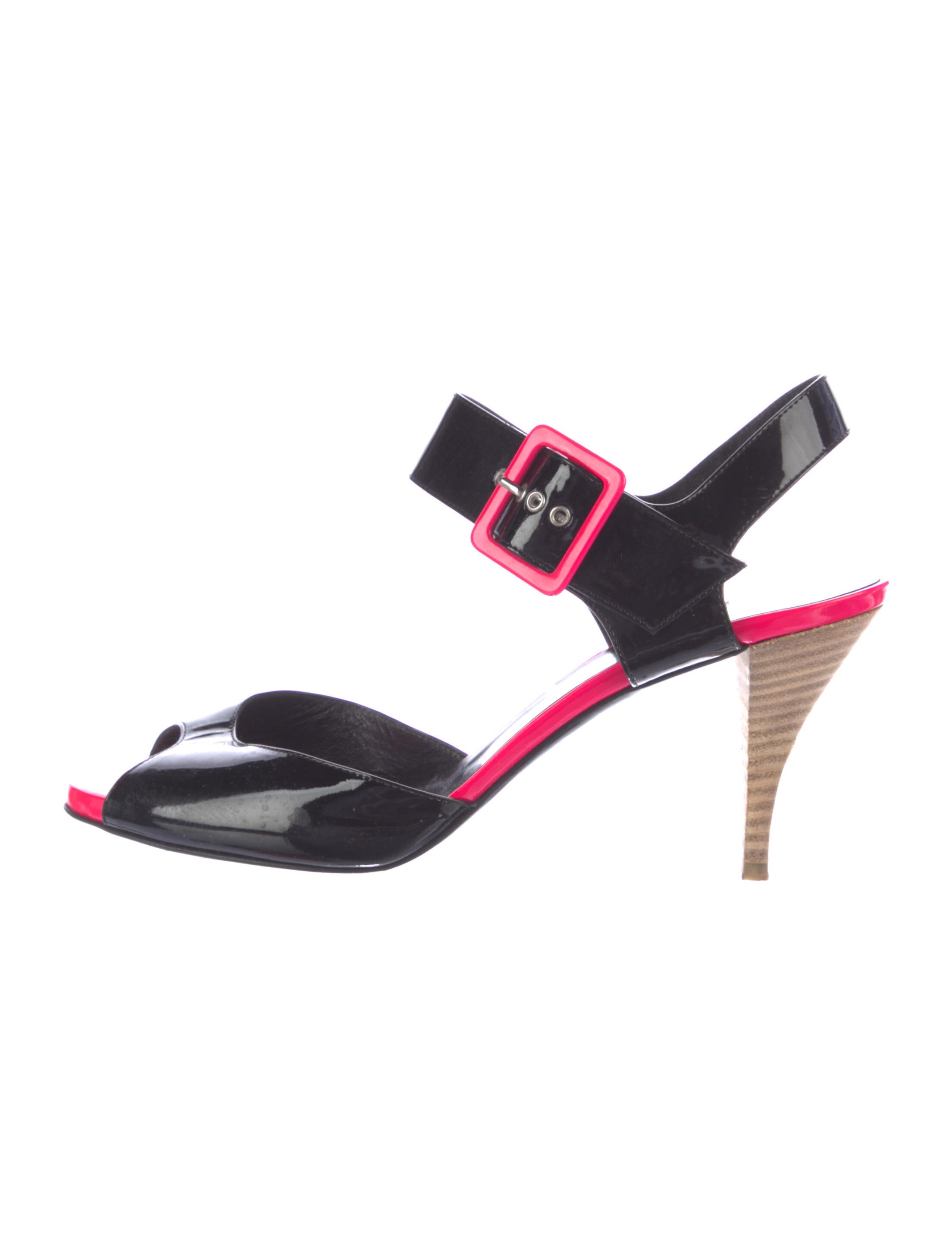 pierre hardy black sandals
