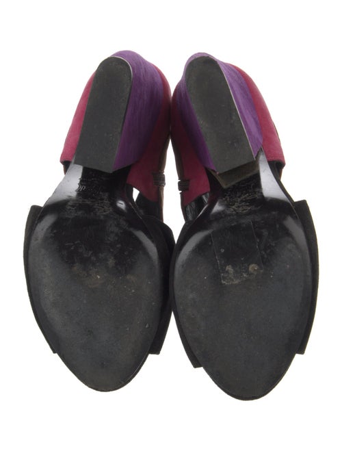 Pierre Hardy Suede Animal Print Boots