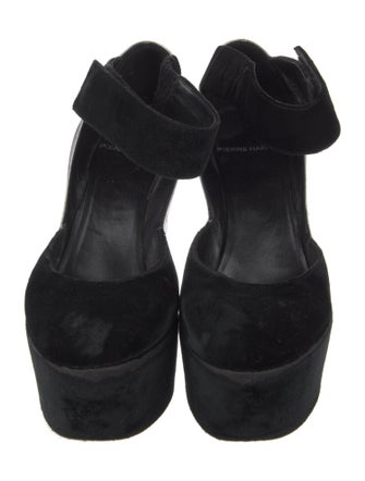 Pierre Hardy Leather Espadrilles