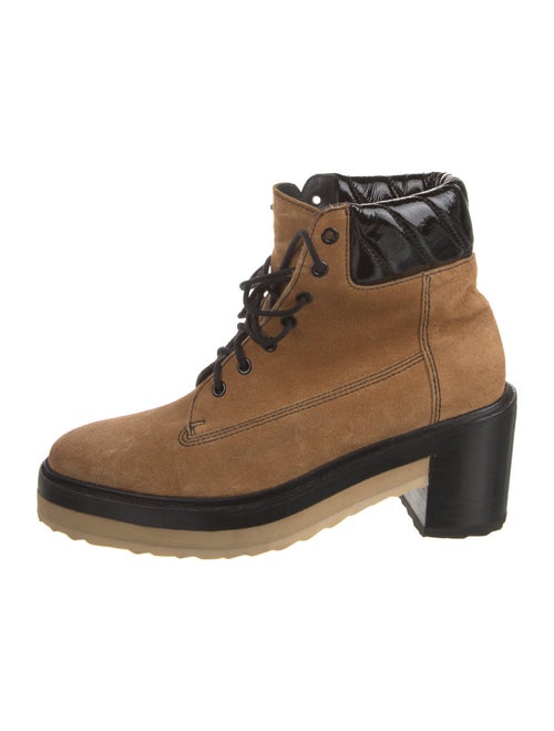 Pierre Hardy Suede Lace-Up Boots
