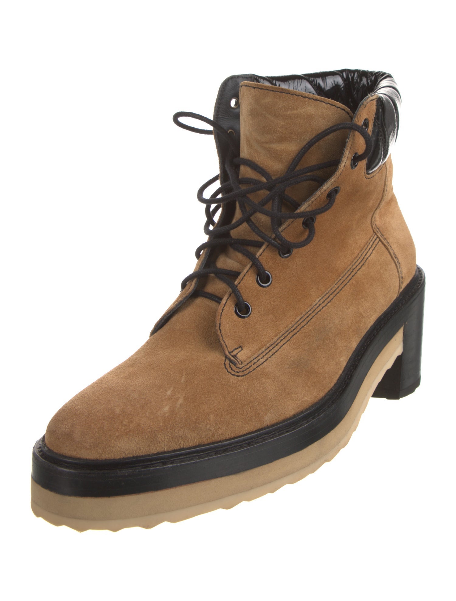 Pierre Hardy Suede Lace-Up Boots