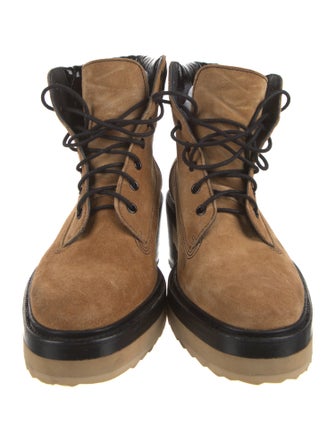 Pierre Hardy Suede Lace-Up Boots