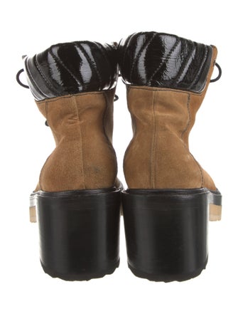 Pierre Hardy Suede Lace-Up Boots