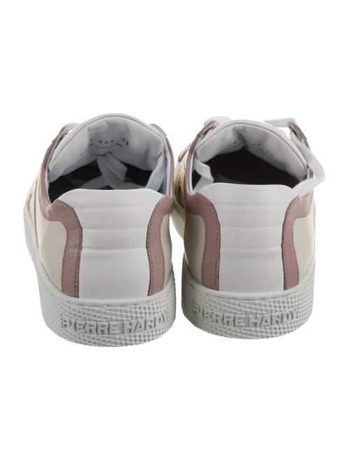Pierre Hardy Leather Printed Sneakers