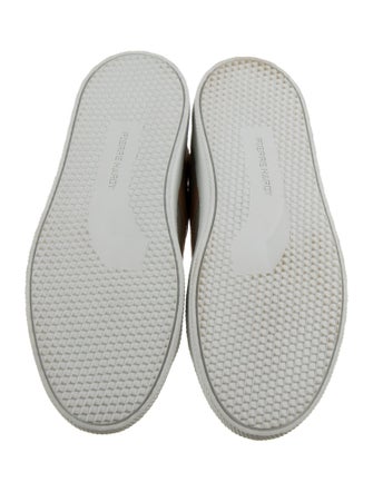 Pierre Hardy Leather Printed Sneakers