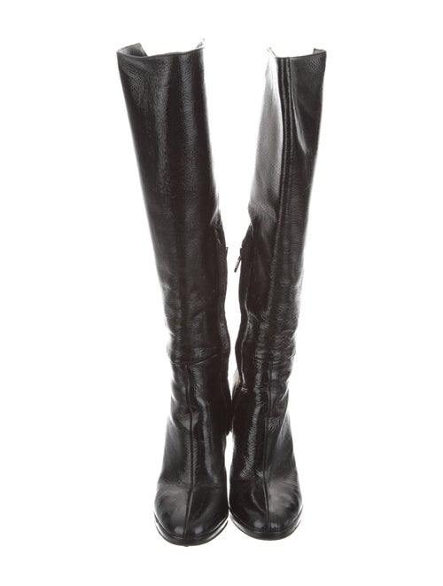 Pierre Hardy Patent Leather Boots