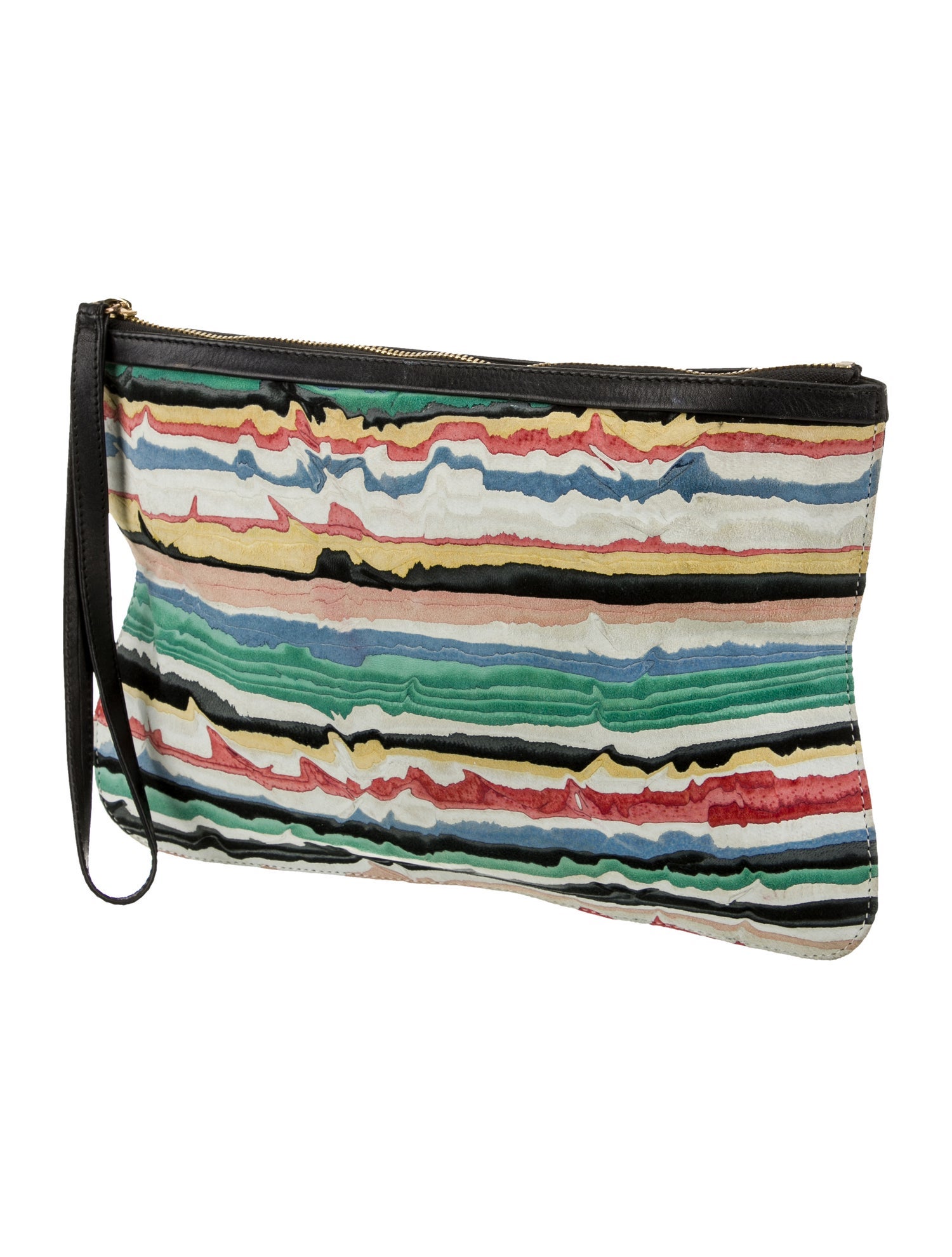 Pierre Hardy Leather Clutch