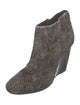 Pierre Hardy Ponyhair Printed Boots