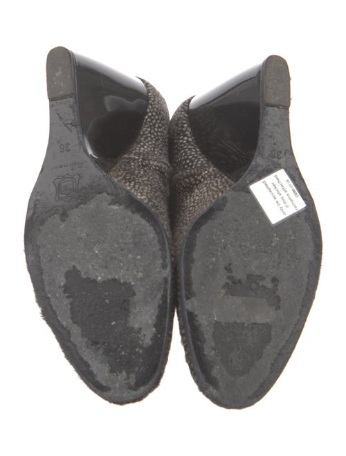 Pierre Hardy Ponyhair Printed Boots
