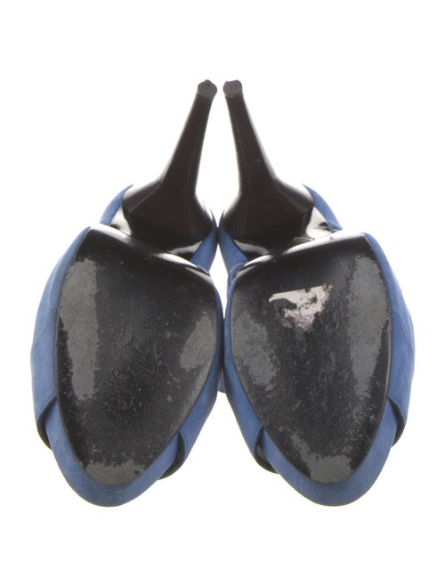 Pierre Hardy Suede T-Strap Pumps