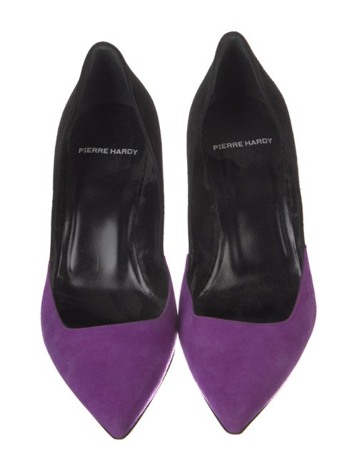 Pierre Hardy Suede D'Orsay Pumps