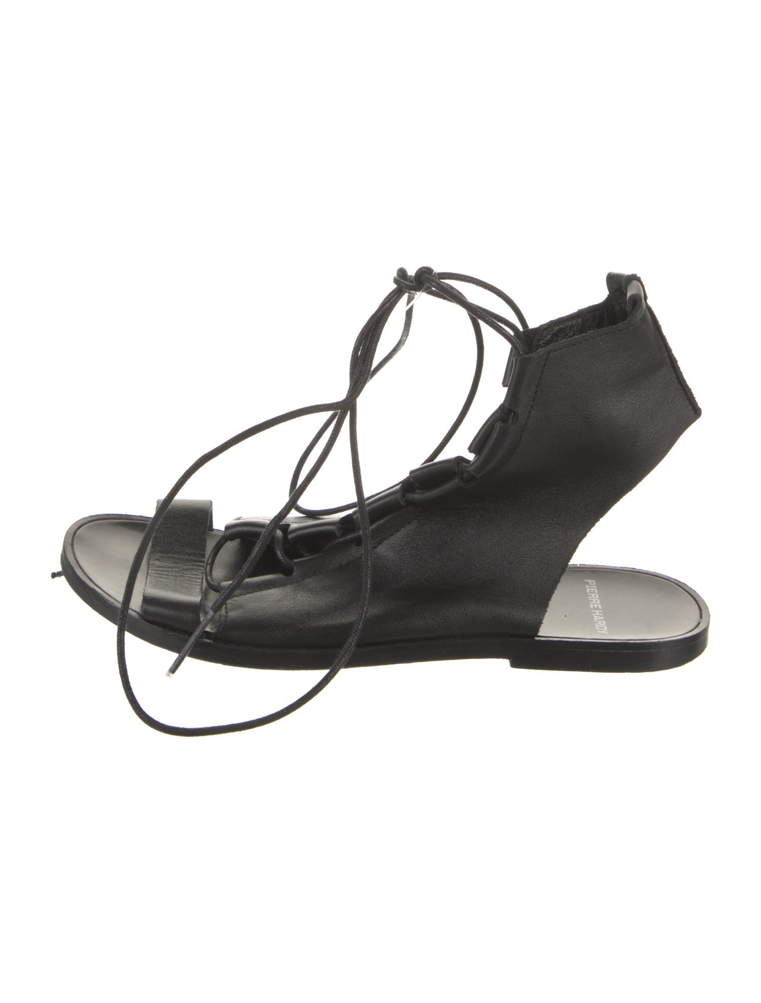 Pierre Hardy Leather Slingback Sandals