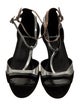 Pierre Hardy Patent Leather T-Strap Sandals