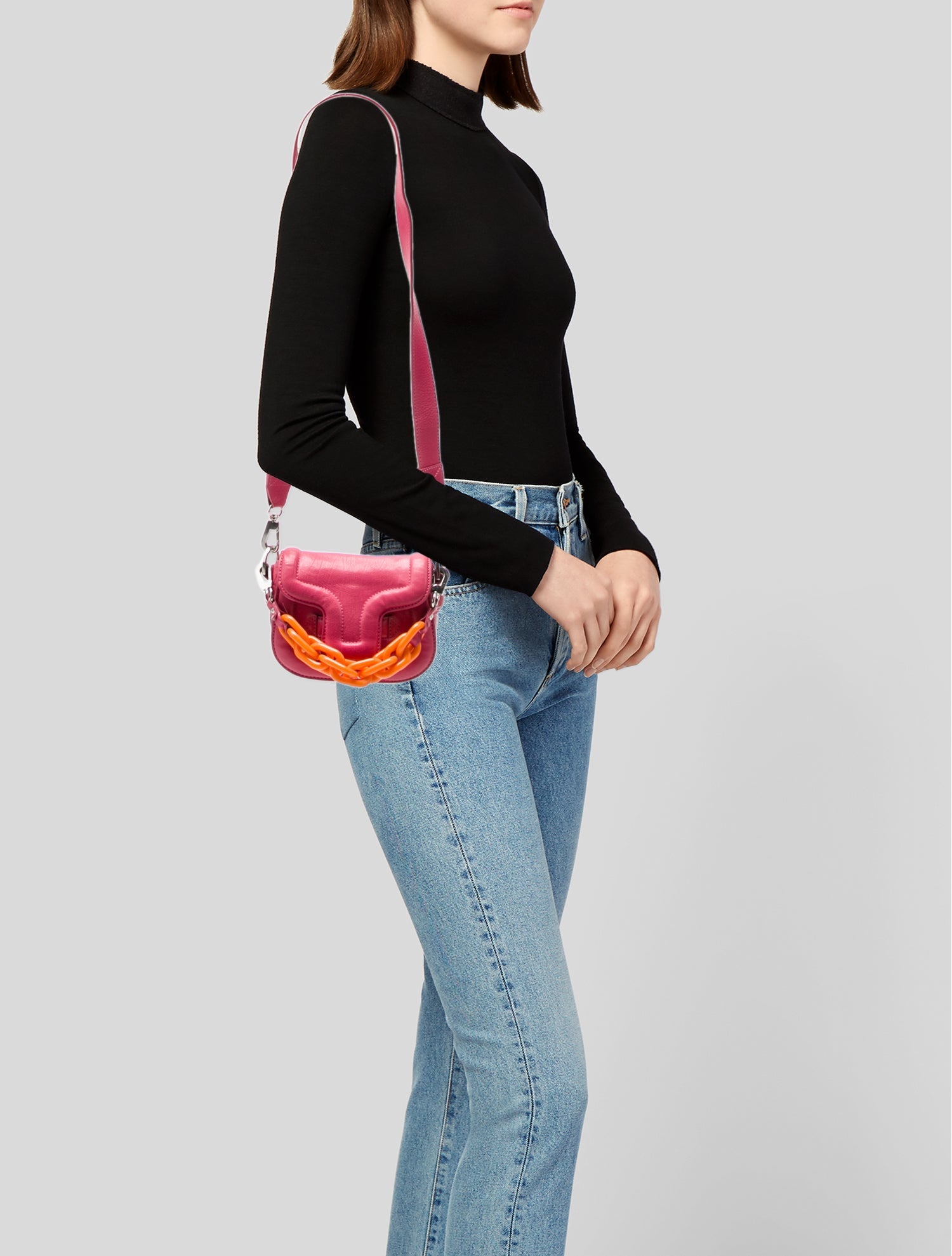 Pierre Hardy Leather Shoulder Bag