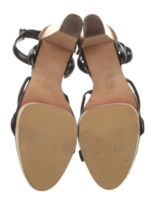 Pierre Hardy Patent Leather Sandals