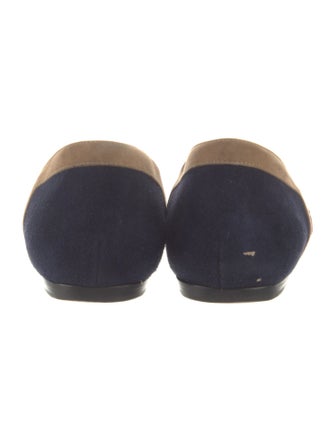 Pierre Hardy Suede Printed Ballet Flats