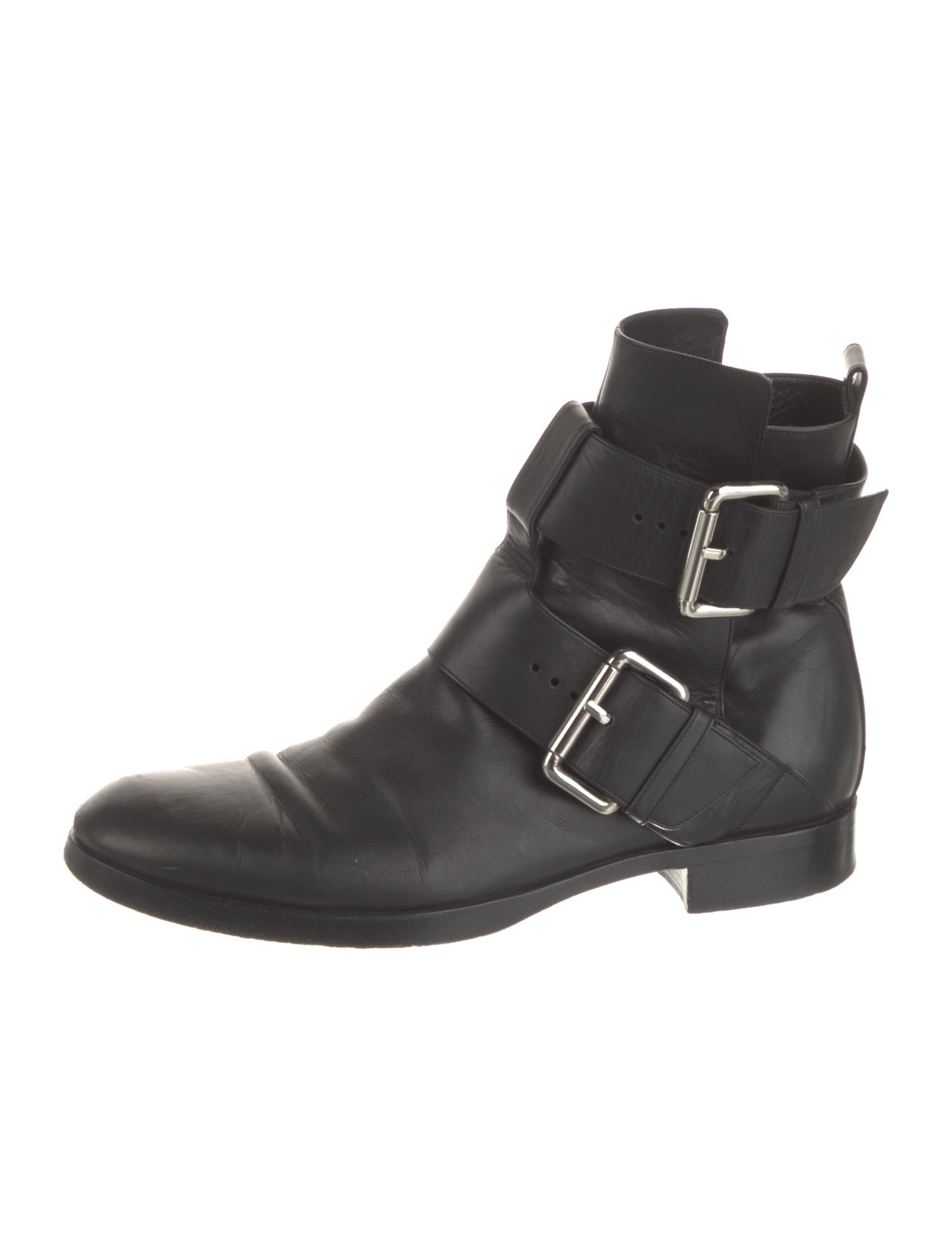 Pierre Hardy Leather Moto Boots