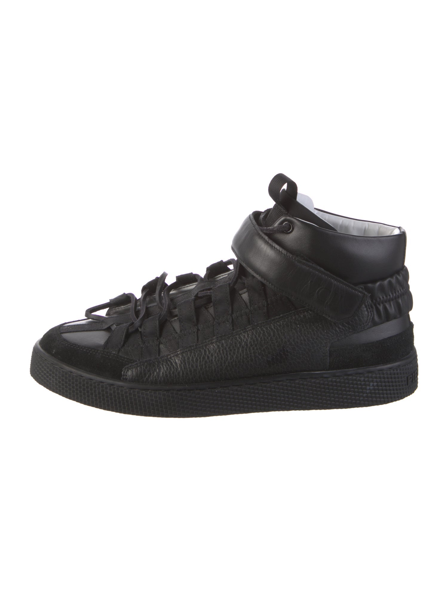 Pierre Hardy Leather Sneakers