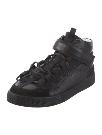 Pierre Hardy Leather Sneakers
