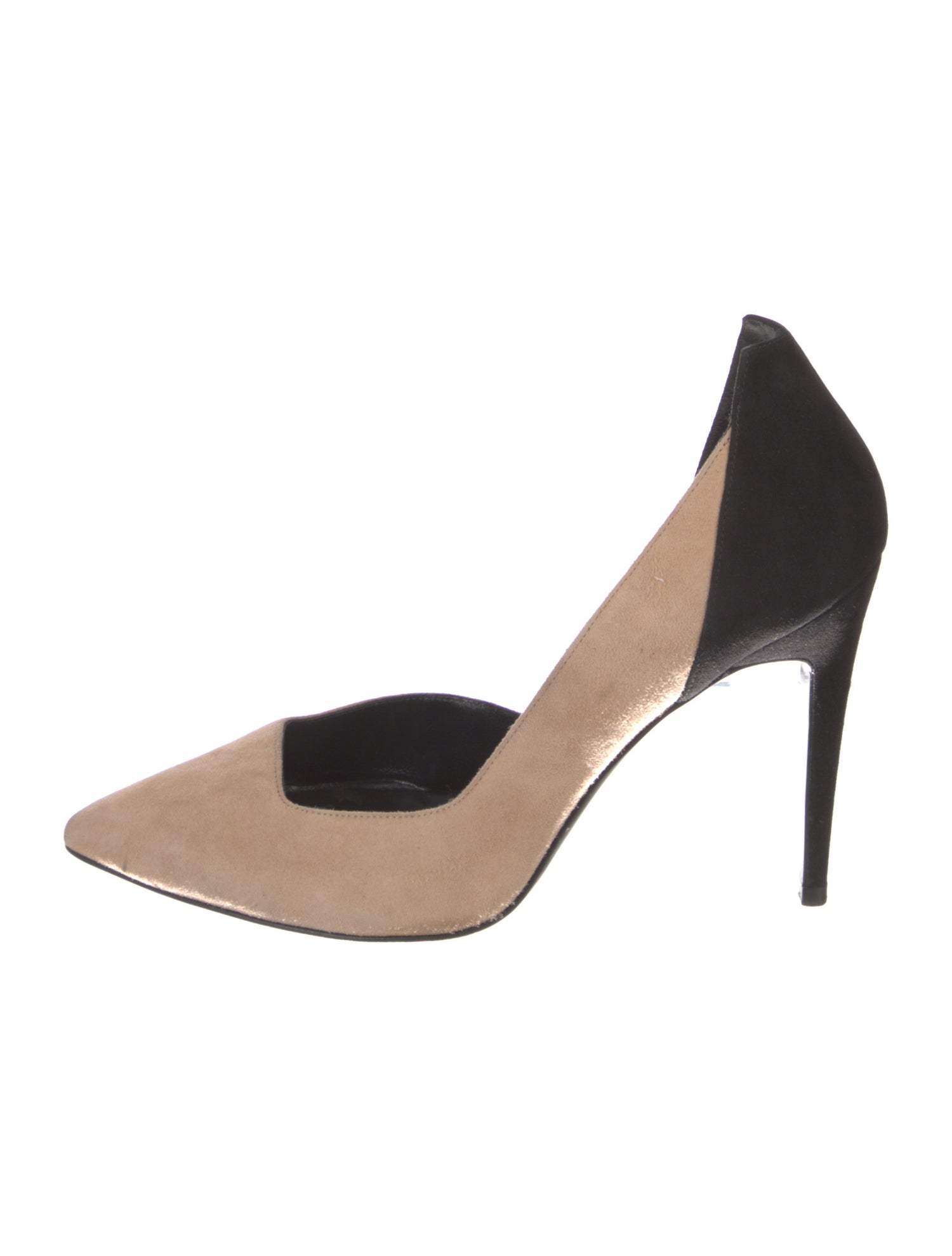 Pierre Hardy Suede D'Orsay Pumps